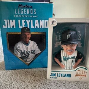 Marlins Legends Jim Leyland Bobblehead